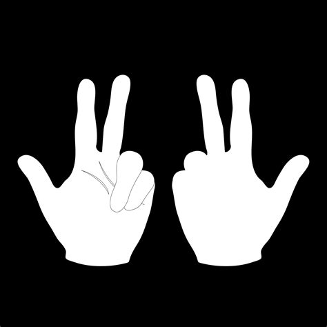 Three Finger Salute Serb Salute SVG - Etsy 日本