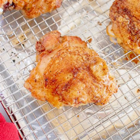 Crispy Baked Chicken Thighs Kitchen Divas