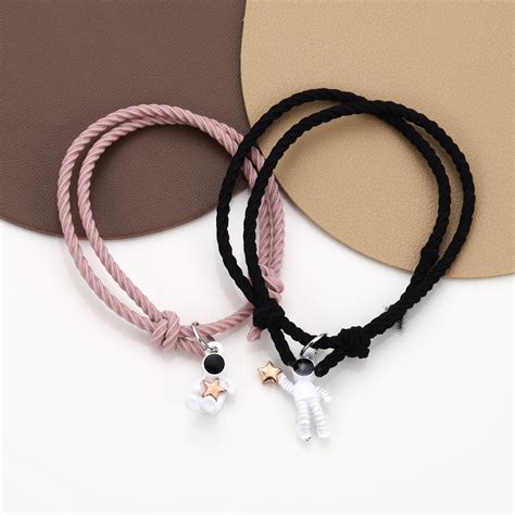 Pulseras Magn Ticas Creativas Flotantes Amor Amistad Pareja Shopee