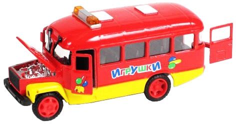 Технопарк Автобус Кавз "Игрушки" | отзывы
