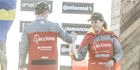 El Acciona Sainz Xe Team Con Laia Sanz Llega A Escocia Como Col Der