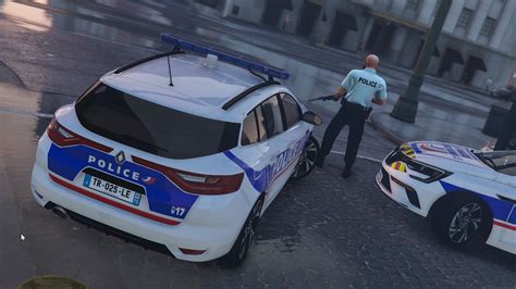 Renault Megane Estate Police Nationale Gta Mods