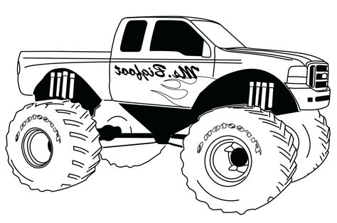 Kolorowanka Hot Wheels Monster Truck Do Druku I Online