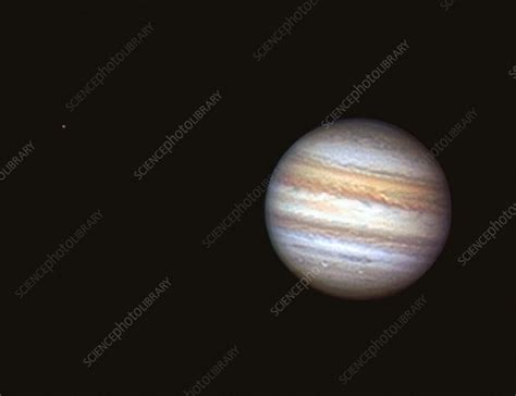 Jupiter & Io, 2012 - Stock Image - C029/5597 - Science Photo Library