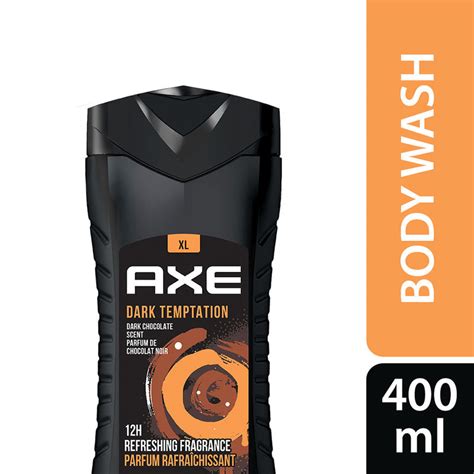 Buy Axe Dark Temptation 3 In 1 Body Face Hair Wash For Men Online