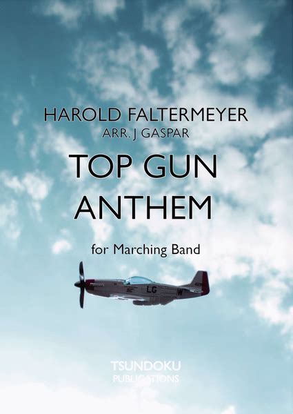 Top Gun Anthem by Harold Faltermeyer - Marching Band - Digital Sheet ...