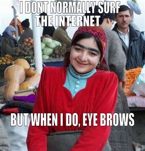 The Unibrow Trend in Tajikistan