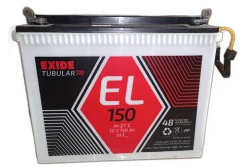 Exide El Ah Tubular Battery At Exide Tubular Batteries In