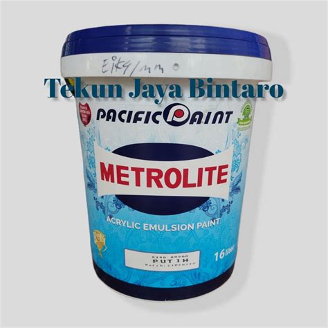 Jual Cat Tembok Interior Plafond Metrolite Acrylic Emulsion Paint Uk