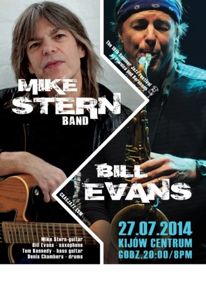 Mike Stern Bill Evans Band W Krakowie Jazz Forum