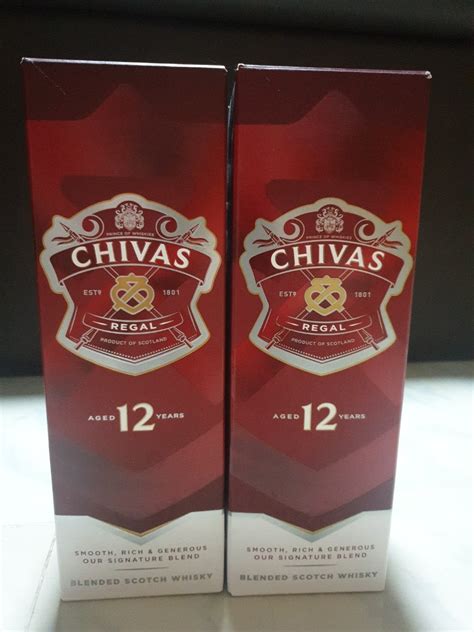 700ml Chivas 12 one box $65, Food & Drinks, Alcoholic Beverages on ...