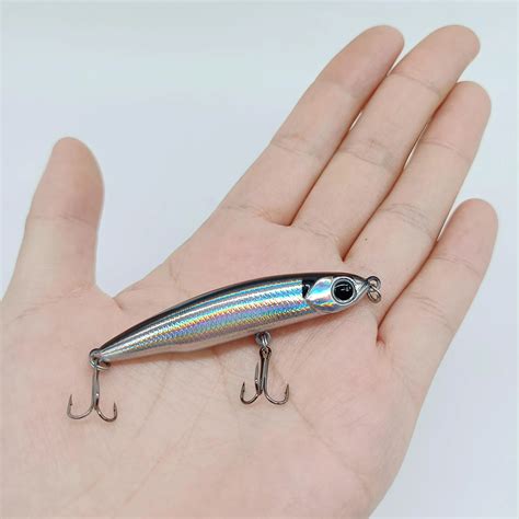 Duoduoyu Pcs Mini Pencil Fishing Lure G G Sinking Wobbler Isca