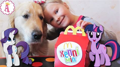 Май Литл Пони из Хеппи Мил 2017 My Little Pony Игрушки сюрпризы Happy ...