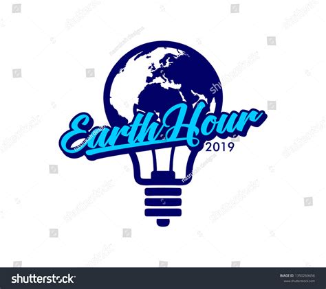 Earth Hour Logo Designs Template Creative Stock Vector (Royalty Free ...