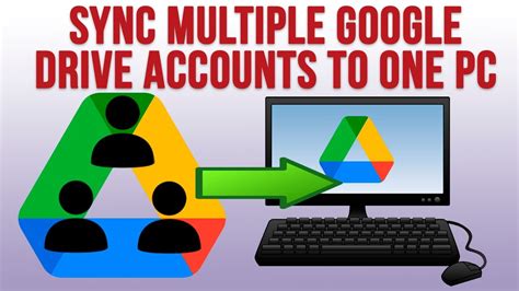 How To Sync Multiple Google Drive Accounts To One Computer YouTube