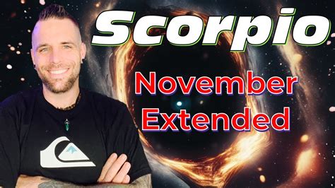 Unlocking The Mysteries Of Scorpio S Extended Reading For November 2023