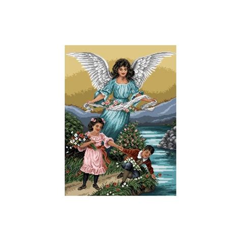 Tapestry Canvas Guardian Angel Coricamo