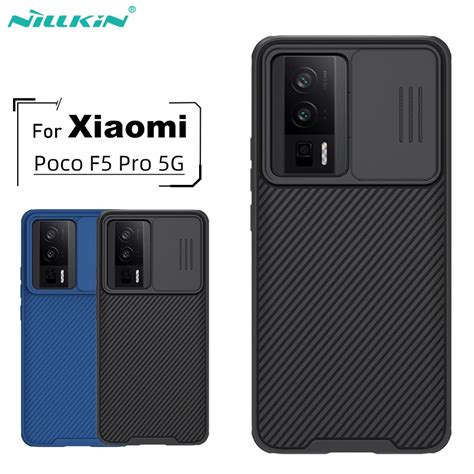 Para Xiaomi Poco F5 Pro 5g Caso Nillkin Camshield Pro Deslize C Mera Lente Tampa Traseira