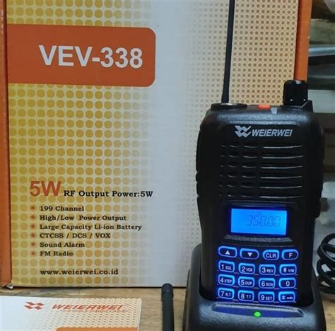 Jual Ht Weirwei Vev Uhf Low Mhz Original Di Lapak Valen