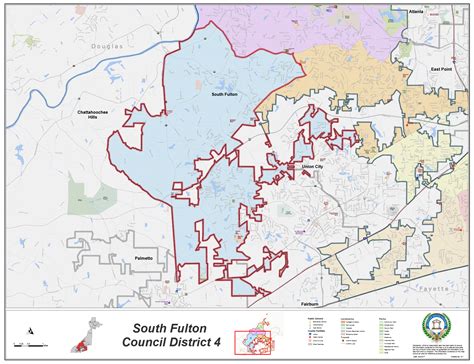 City Maps South Fulton Ga