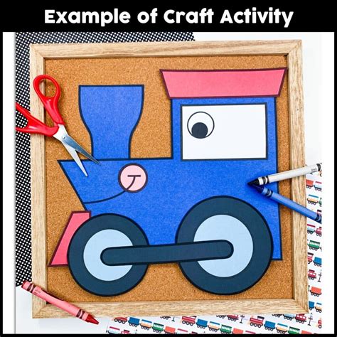 Train Craft Activity - Crafty Bee Creations