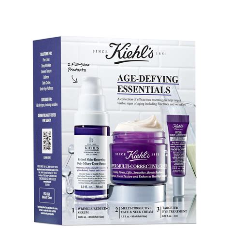 Kiehl's Age-Defying Essentials Set | Cult Beauty