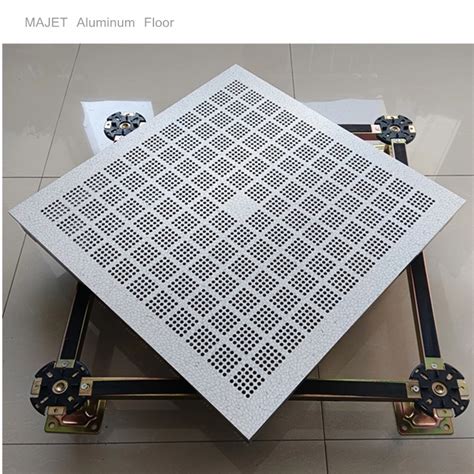 Aluminum Perforated Raised Floor Air Flow Panel Clean Room Hospital