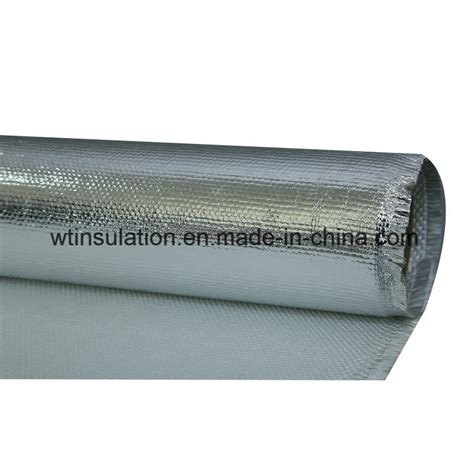 1 5mm Thickness Fiberglass Reinforced Heat Resistant Aluminum Foil Fiberglass Cloth China