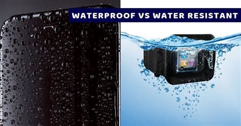 Water Proof Vs Water Resistant This Is How You Can Read Ip Ratings In