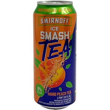 Smirnoff Ice Smash Tea Hard Peach Tea GotoLiquorStore