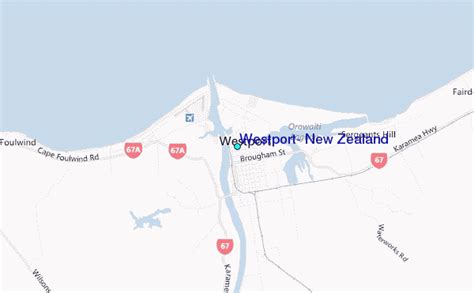 Westport, New Zealand Tide Station Location Guide