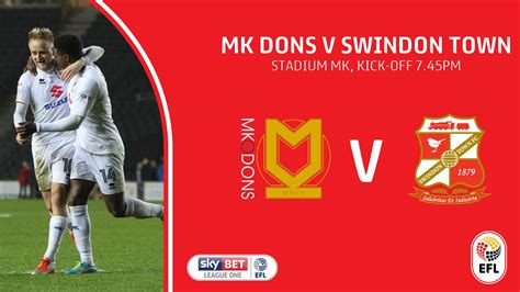 Preview Swindon Town News Milton Keynes Dons