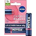 Nivea Caring Beauty Nude Lip Balm Spf G In Buttery Lip And Cheek Tint Rich Colour