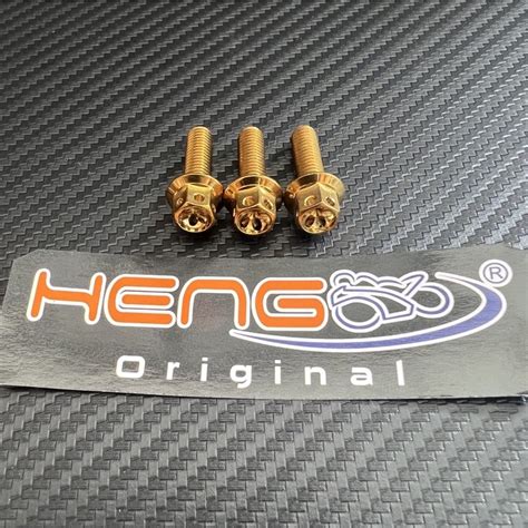 Heng Radiator Cover Bolt Stock Cover For Nmax V1 V2 V2 1 Aerox V1 And V2 Cnc Shopee