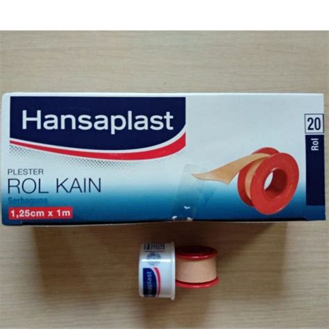 Plester Roll Kain Cm X M Hansaplast