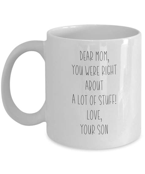 Mom Mug Mothers Day Mug T For Mom T From Son Special Mom Mug