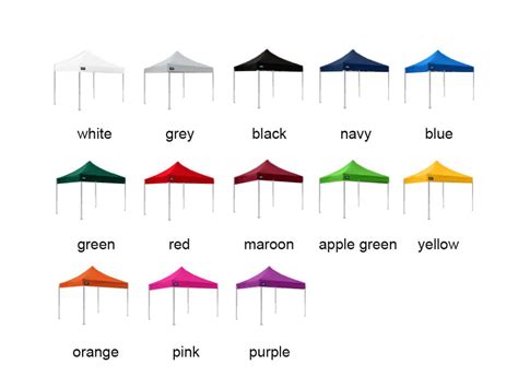 Poly Gazebo Canopy Premium Colour Hercules Instant Shelter