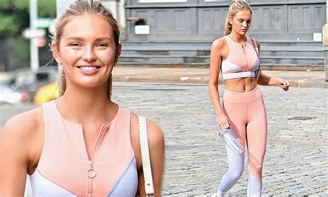 Romee Strijd Is Ab Fab As She Shows Off Her Flawless Physique In