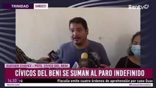 Beni C Vicos Se Suman Al Paro Indefinido Deredes Tv