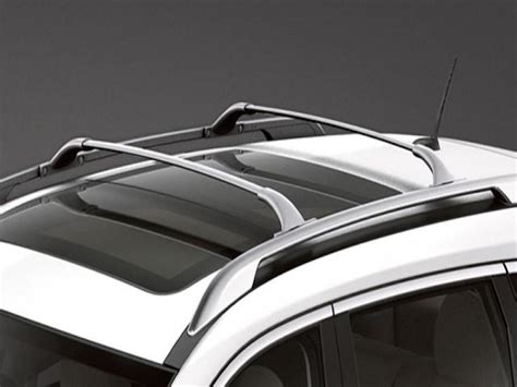 Nissan Rogue Roof Rail Crossbars Silver 2 Piece Set S W