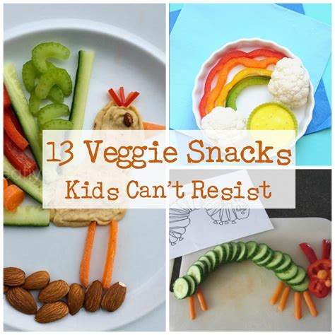 13 Veggie Snacks Your Child Can't Resist - Super Healthy Kids