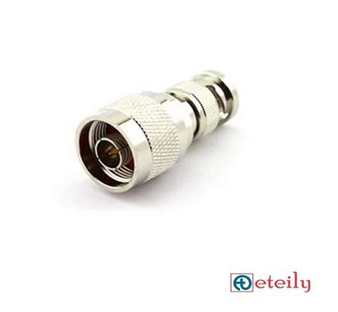 Eteily Et Nms Bms Bnc Male To N Male Rf Coaxial Connector Adapter 11ghz Contact Material