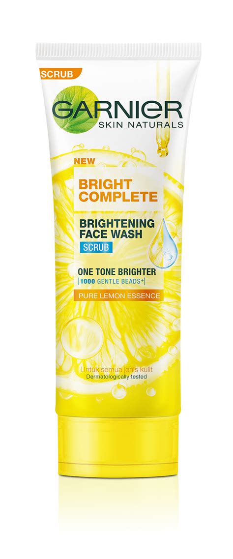 Garnier Bright Complete Brightening Face Wash Scrub