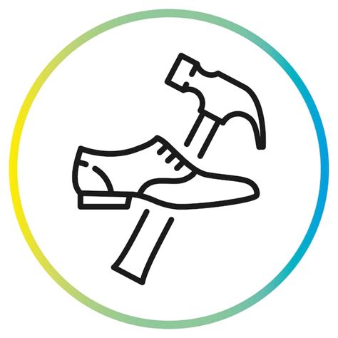 Premium Vector Shoe Repair Icon