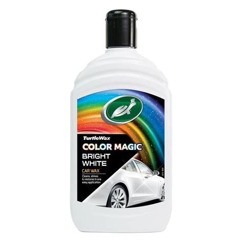 Turtle Wax Color Magic White Car Polish 500ml
