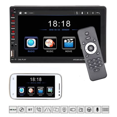 7inch Car Stereo 2 Din HD Bluetooth MP5 Video Digi Grandado