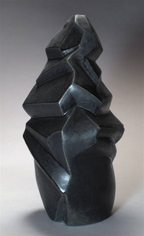 Abstract Sculpture in Black Sculpture by Shelley Schreiber | Saatchi Art