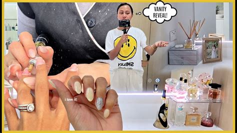 Naayos Na Ang Vanity Pasilip Sa Pag Gawa Ng Nails Ko Rhazevlogs