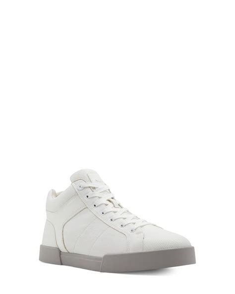 Aldo Surianu Mid Sneaker In White For Men Lyst