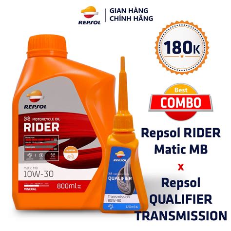 Combo D U Nh T Xe Tay Ga Repsol Rider Matic Mb W Ml Nh T H P